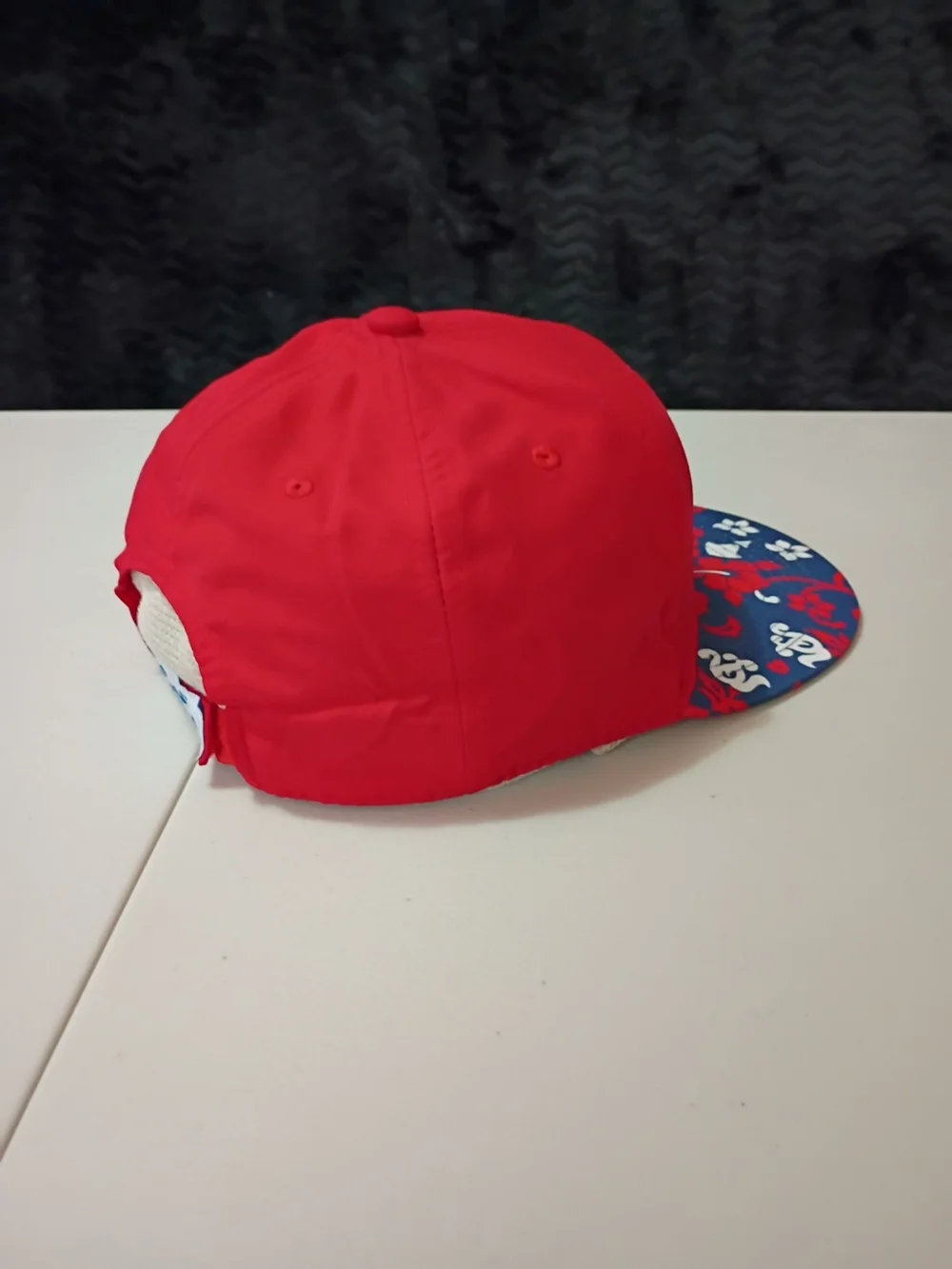 Los Angeles Angels Snapback Hat Red Floral Hibiscus Hawaiian Brim MLB Cap